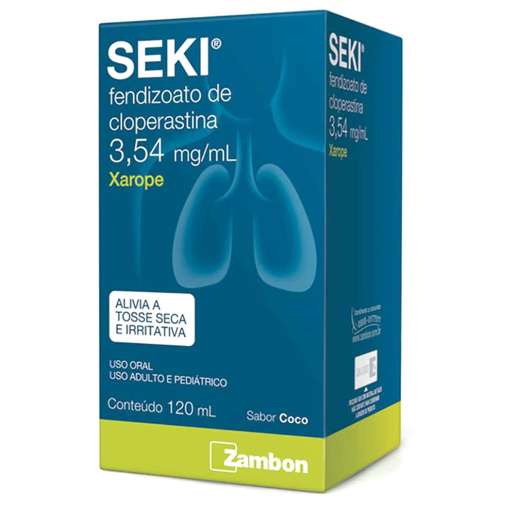 Seki Xarope Tosse Seca e Irritativa 120ml